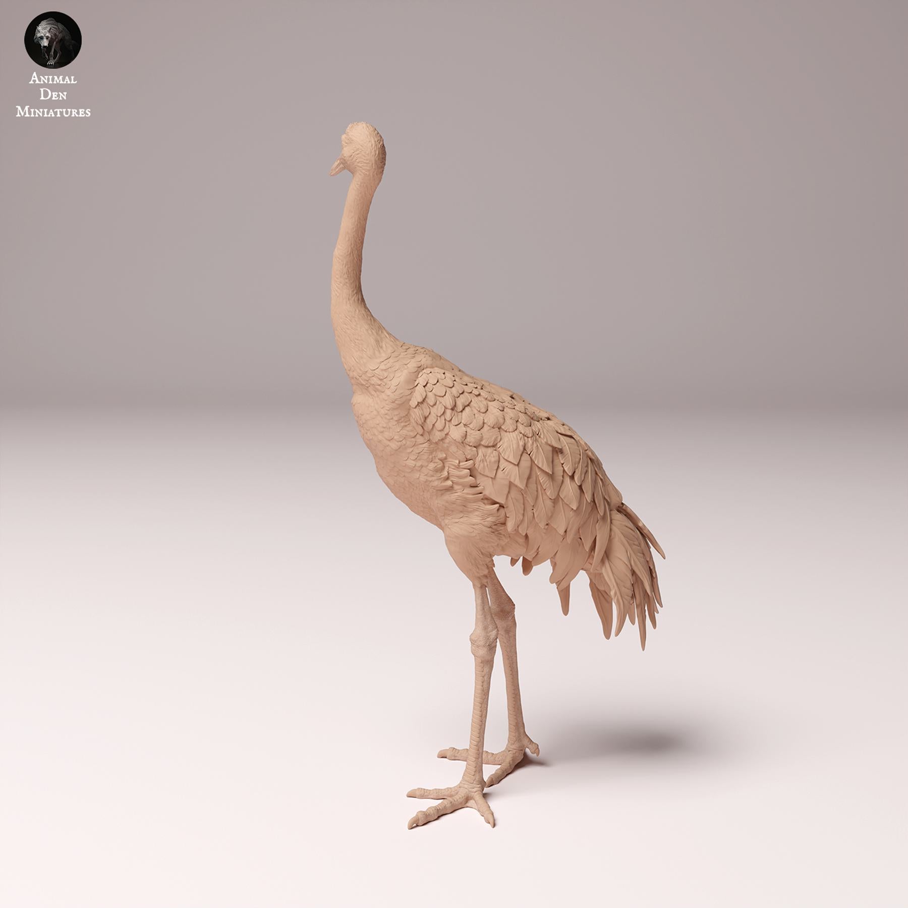 Zdjęcie produktu Figurka zwierzęcia Diorama, Modelarstwo: 0: Figurka dzikiego zwierzęcia: Żuraw mandżurski – Żuraw czerwony (Ref 24_10_02)