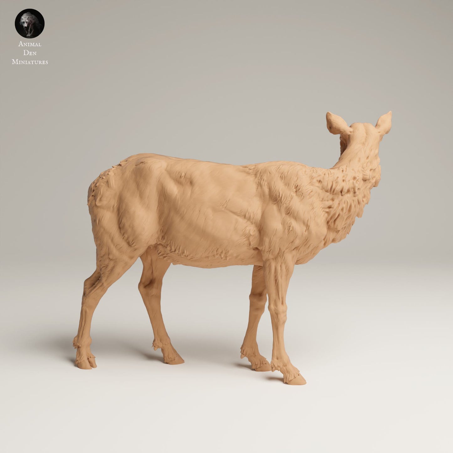 Produktfoto Tier Figur Diorama, Modellbau: 0: Wildtier Figur: Rocky Mountain Wapiti-Kuh (Ref 25_06_02)