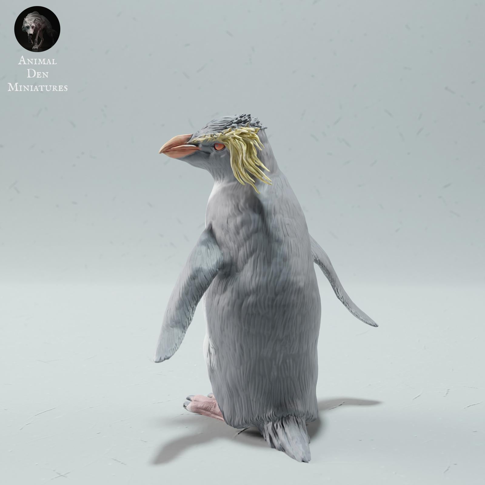 Produktfoto Tier Figur Diorama, Modellbau: 0: Meerestier Figur: Felsenpinguin – Rockhopper (Ref 01_01_64)