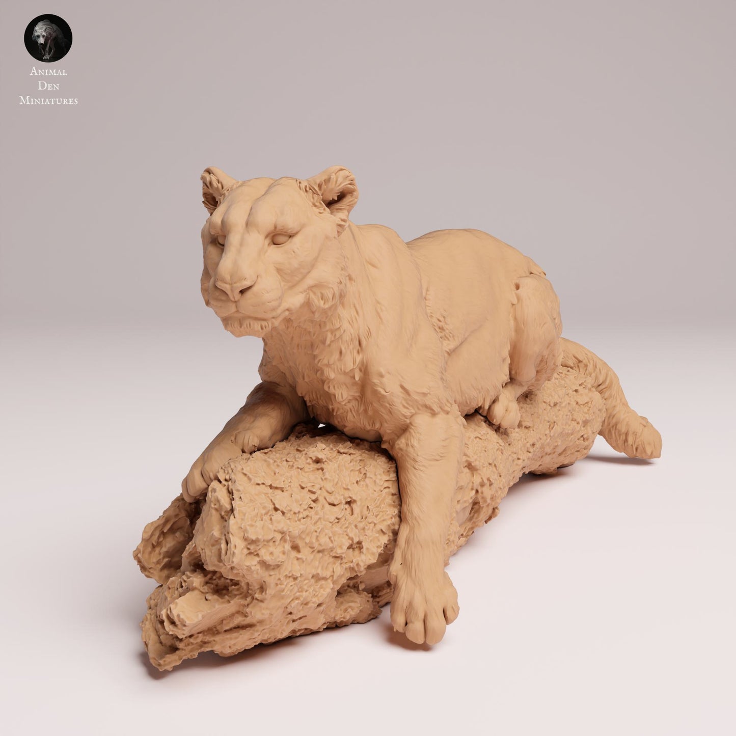 Produktfoto Tier Figur Diorama, Modellbau: 0: Wildtier Figur: Amur Leopard auf Baum – Tierminiatur für Dioramen (Ref 25_07_13)