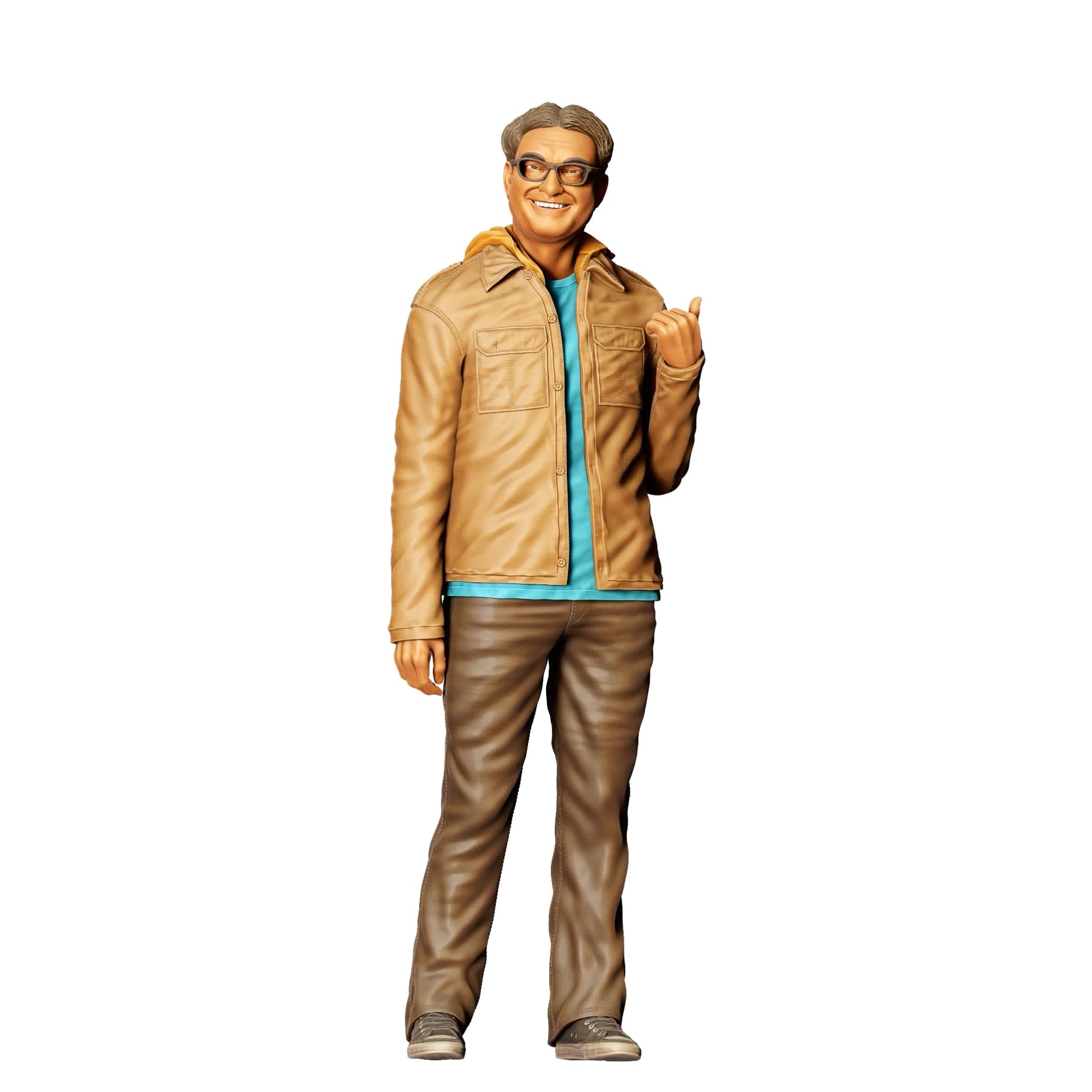 Diorama model building product photo 0: Scientist from Nerd WG C - (Ref. No. 377)