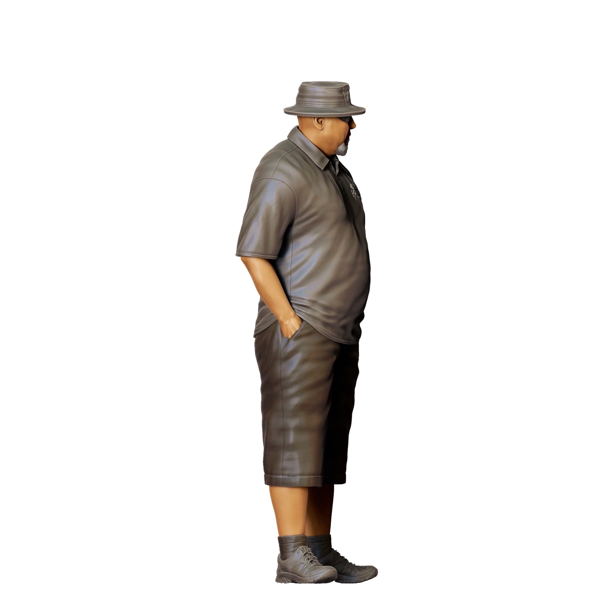 Diorama model building product photo 0: Car tuner - men in the car workshop 3 (Ref. No. 313)