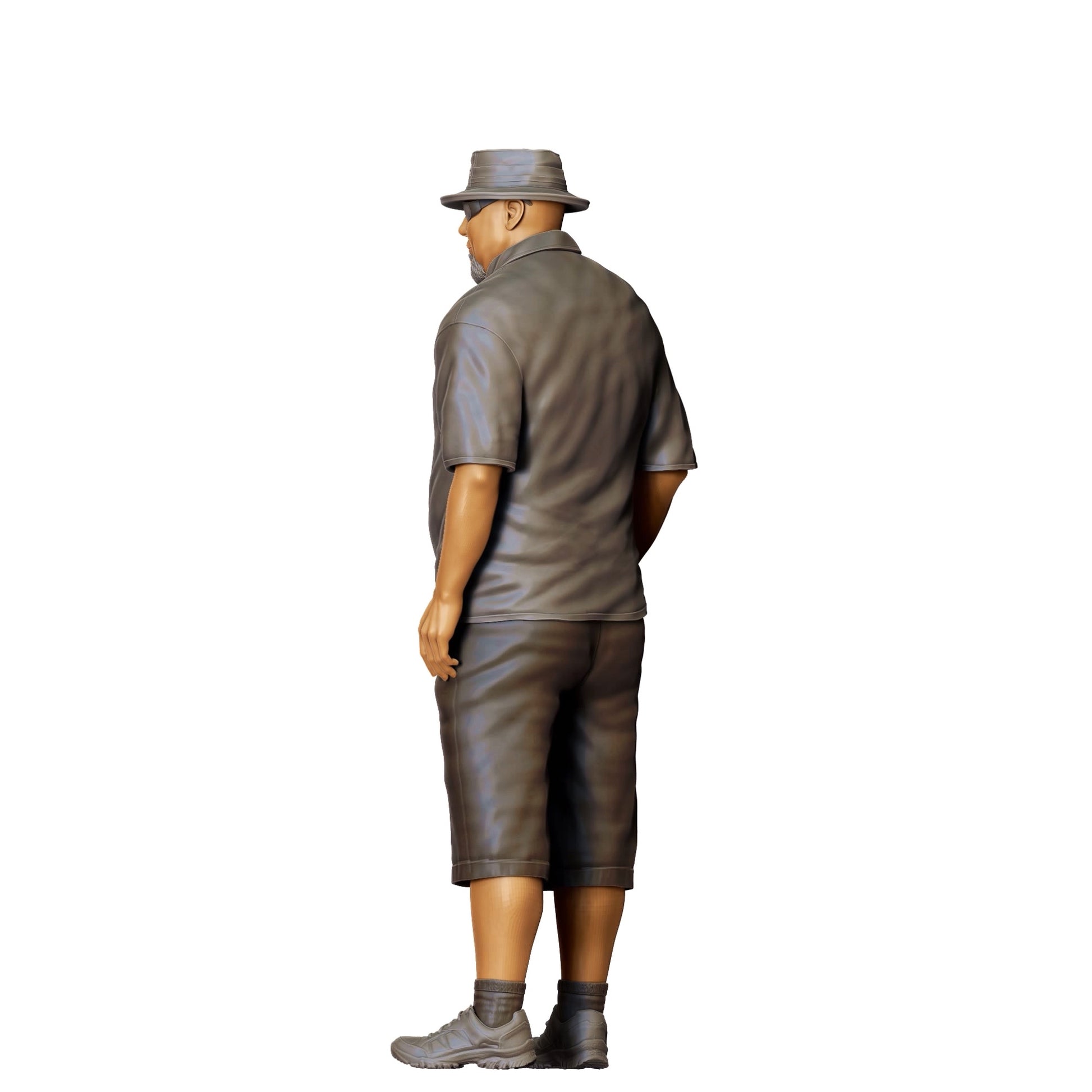 Diorama model building product photo 0: Car tuner - men in the car workshop 3 (Ref. No. 313)