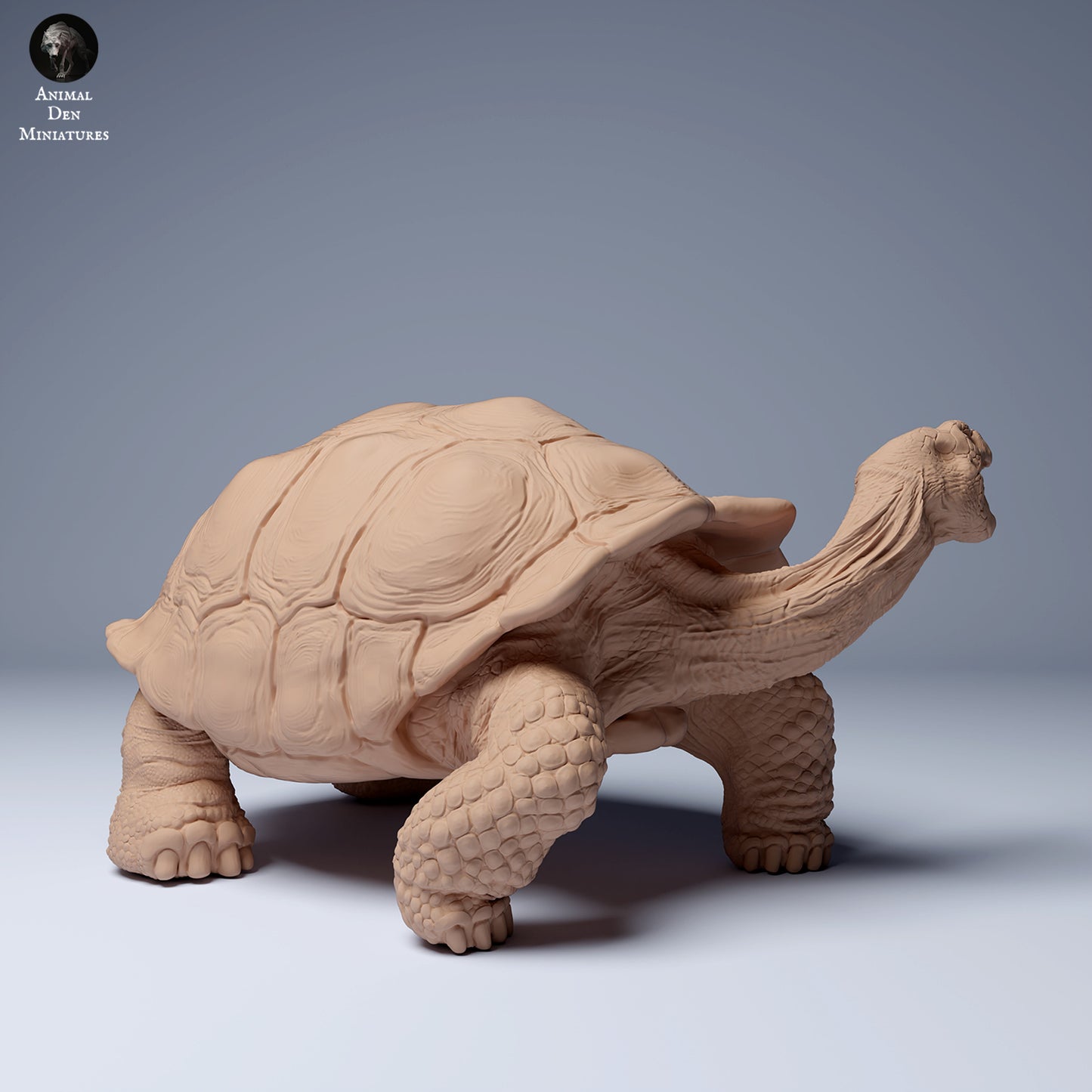 Produktová fotografie zvířecí figurky dioráma, modelářství: 0: Džungle zvířecí figurka: žeroucí galapážská obrovská želva (Ref 24_08_03)