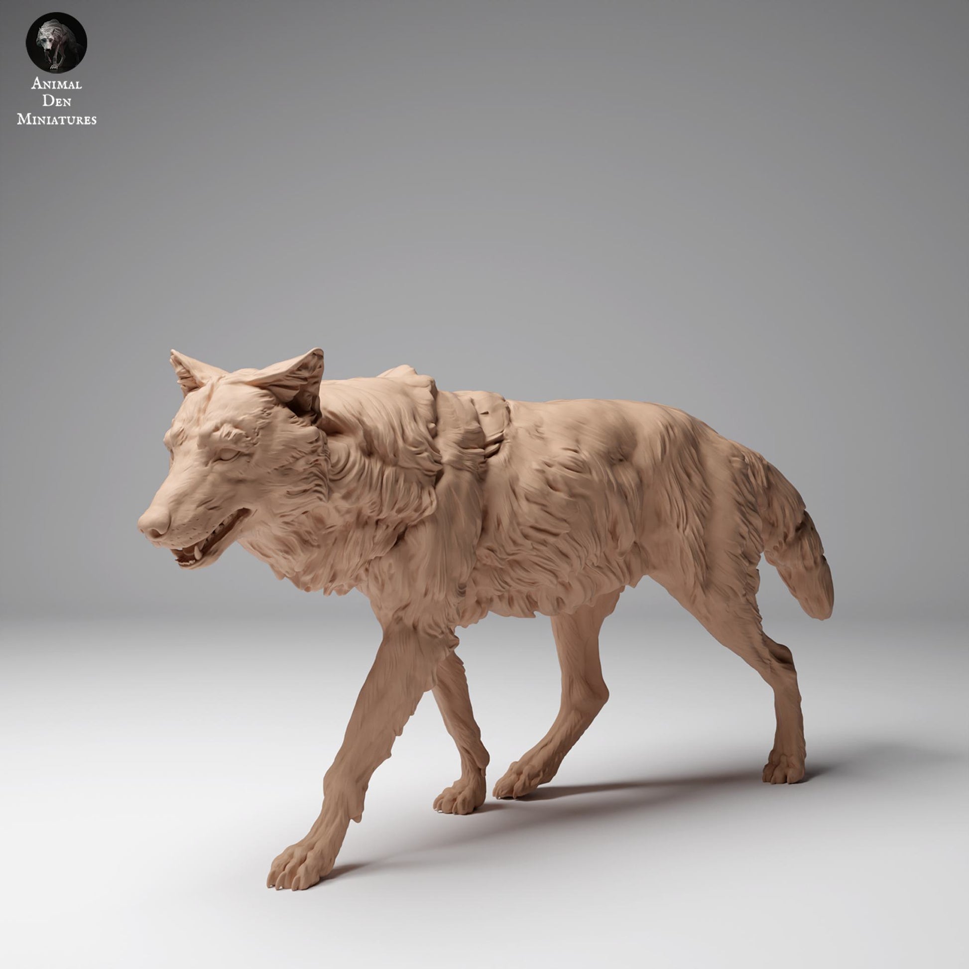 Produktfoto Tier Figur Diorama, Modellbau: 0: Wildtier Figur: Mongolischer Wolf (Ref 24_12_06)