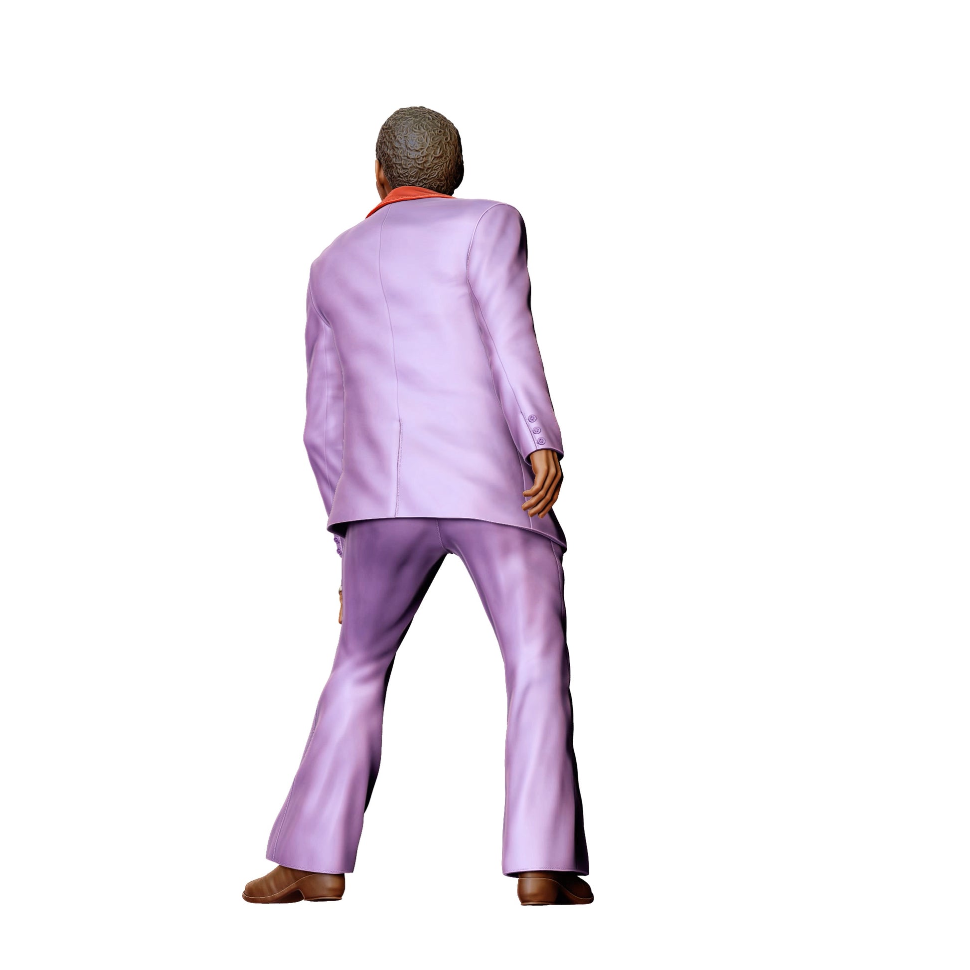 Modello diorama fotografia prodotto 0: Uomo con occhiali da sole e camicia tropicale – Investigatore degli anni '80 (Rif. n. 430)