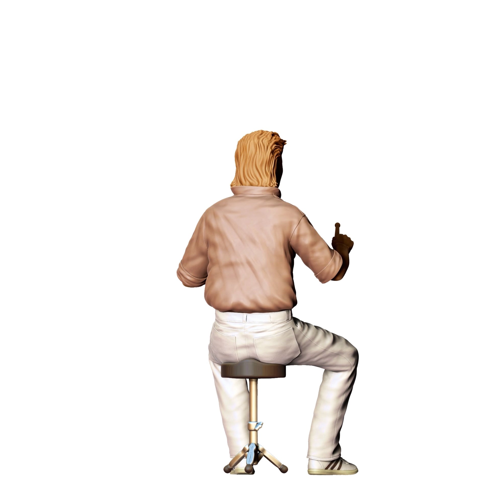 Diorama Model Building Product Photo 0: Famous Rock Band - Drummer (Ref. No. 330)