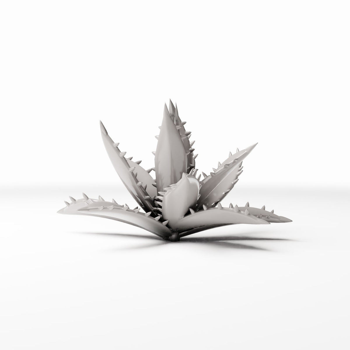 Diorama Modellbau Produktfoto 3: Diorama Pflanzen: Agave mit Blattrosette (Ref. 515D)