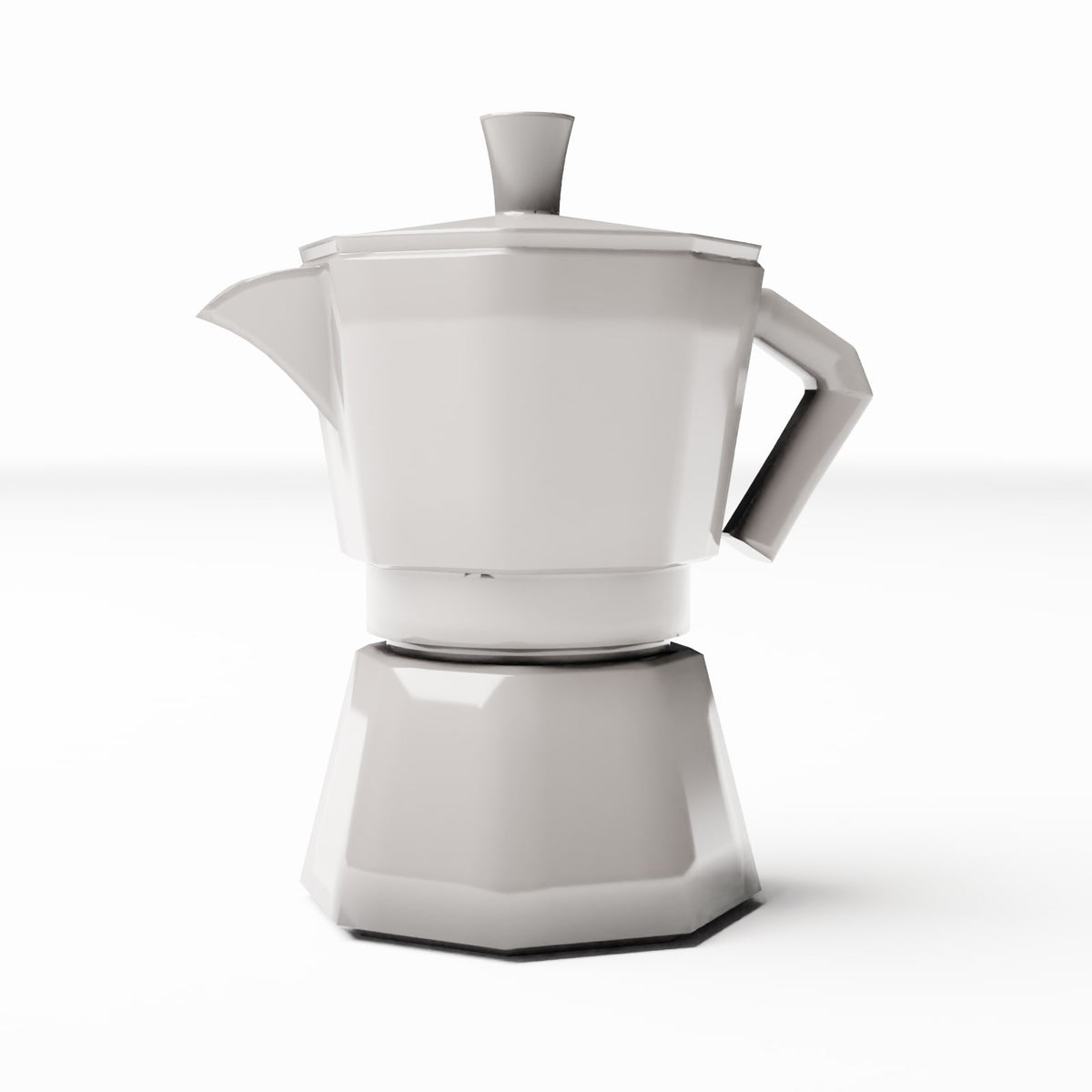 Diorama Modellbau Produktfoto 3: Diorama Küche: Aluminium-Kaffeekocher (Ref. 595D)