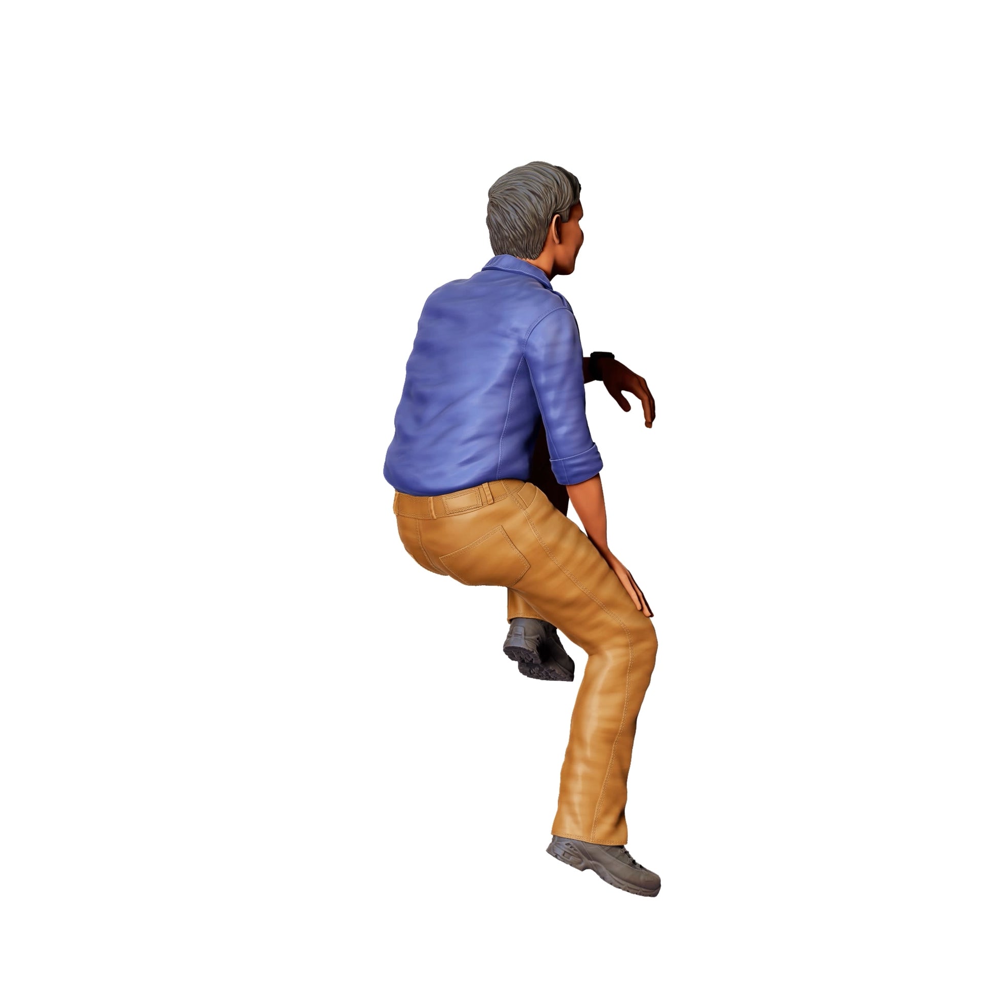 Diorama model building product photo 0: People sitting on car - Man 5 (Ref. No. 353)