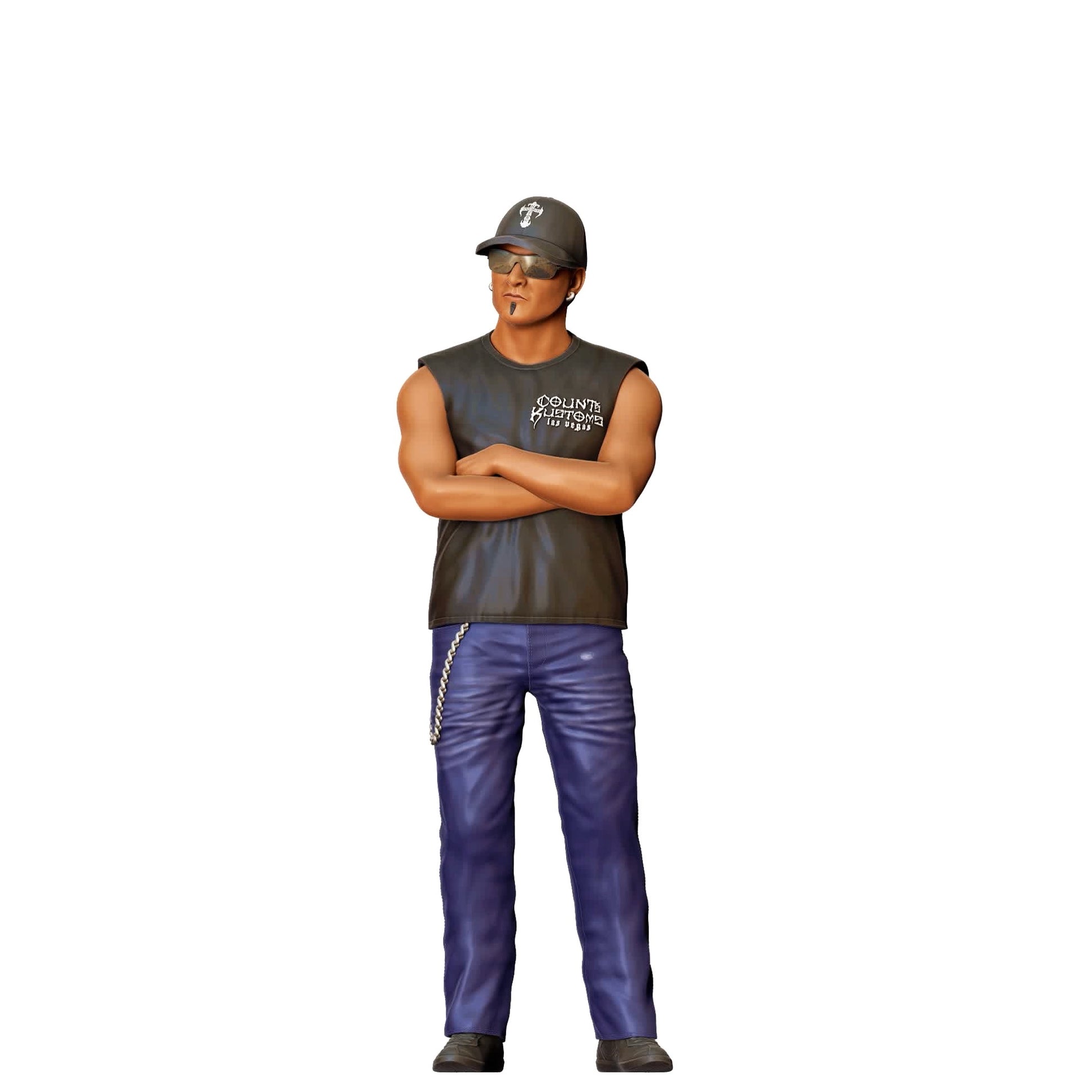 Diorama model building product photo 0: Car tuner - men in the car workshop 5 (Ref. No. 315)