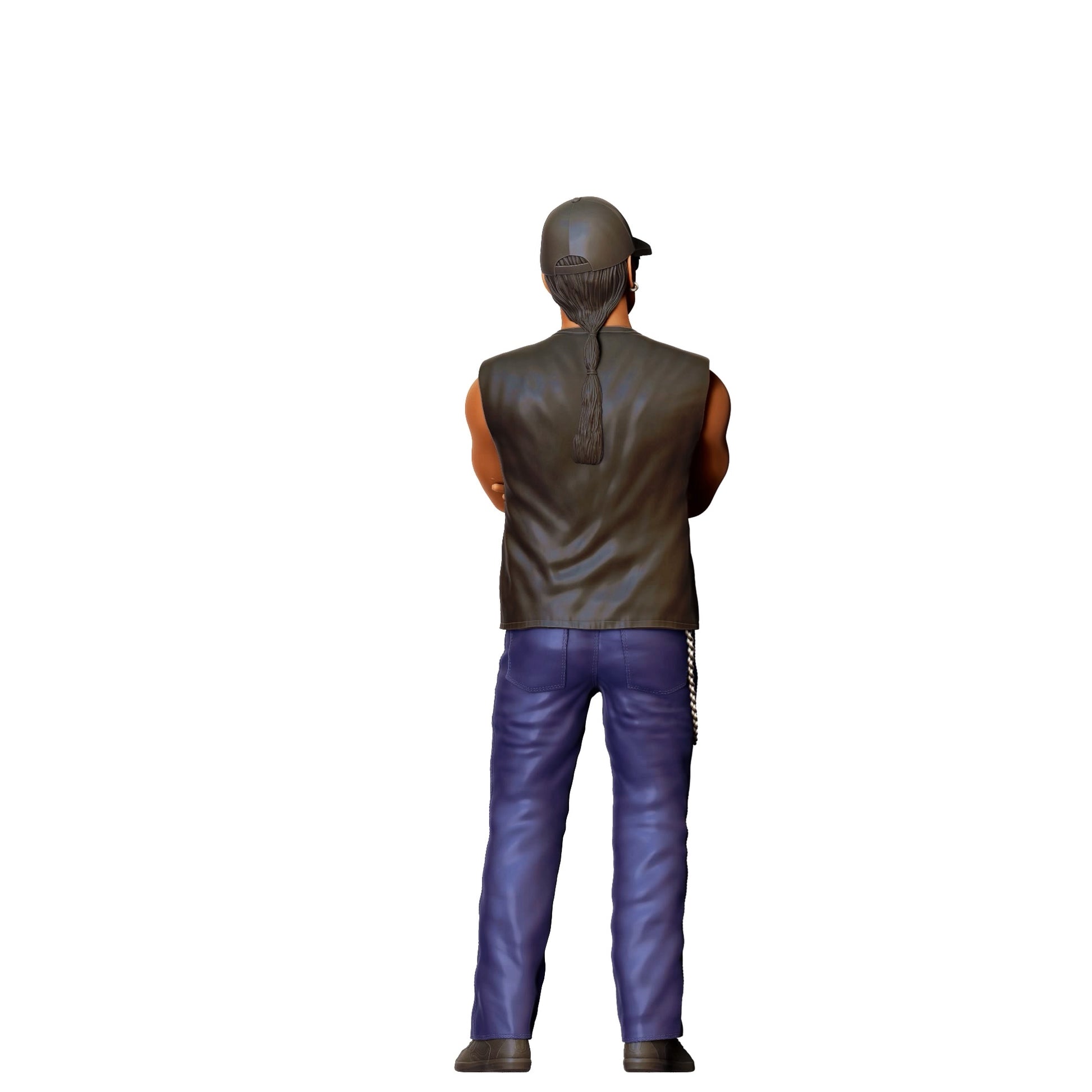 Diorama model building product photo 0: Car tuner - men in the car workshop 5 (Ref. No. 315)