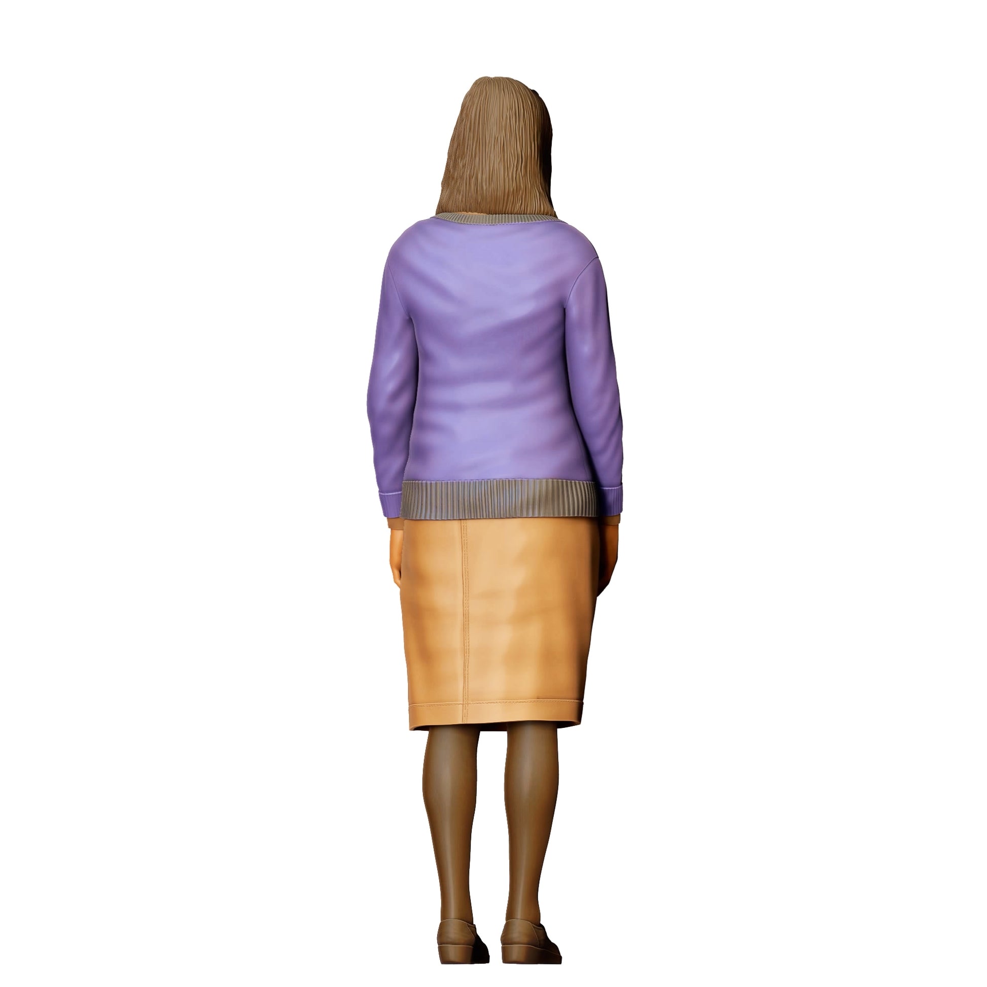 Diorama model building product photo 0: Scientist from Nerd WG D - (Ref. No. 378)