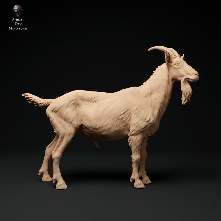 Product photo animal figure diorama, model building: 0: Alpine goat