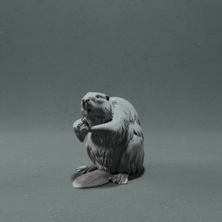 Produktfoto Tierfigur Animal Den Miniatures 4: Wildtier Tierfigur: Kanadischer Biber (22_10_07)