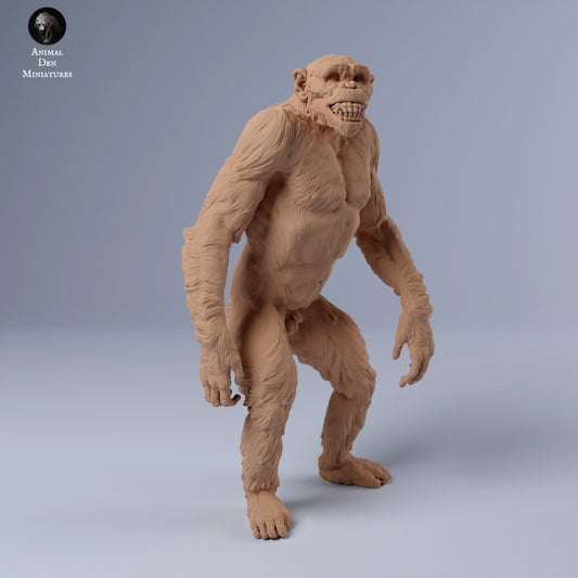 Produktfoto Tier Figur Diorama, Modellbau: 0: Schimpanse grinsend: Tiere aus Afrika