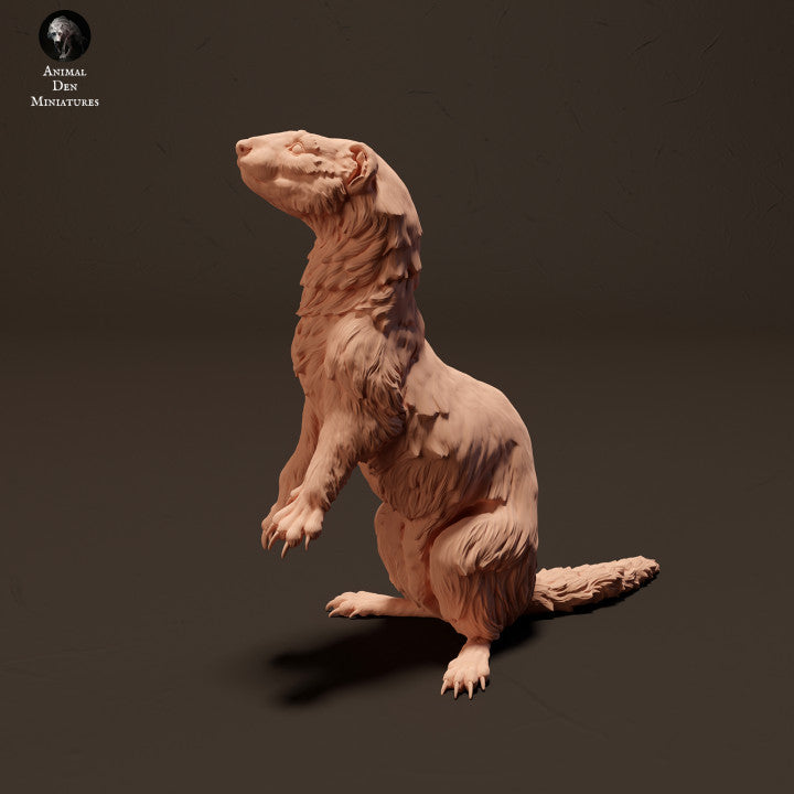 Foto do produto de figura de animal em diorama, modelismo: 0: Fretchen europeu em pé: Animais da Europa