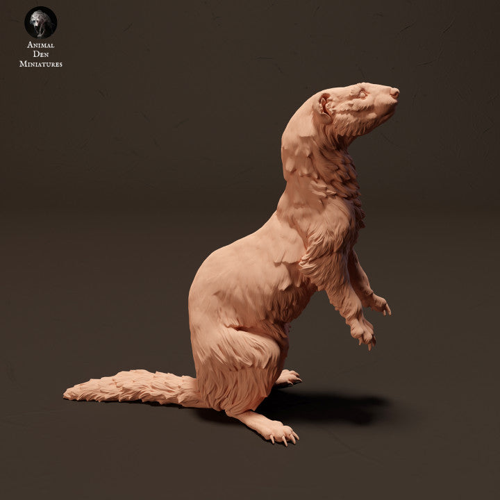 Foto do produto de figura de animal em diorama, modelismo: 0: Fretchen europeu em pé: Animais da Europa