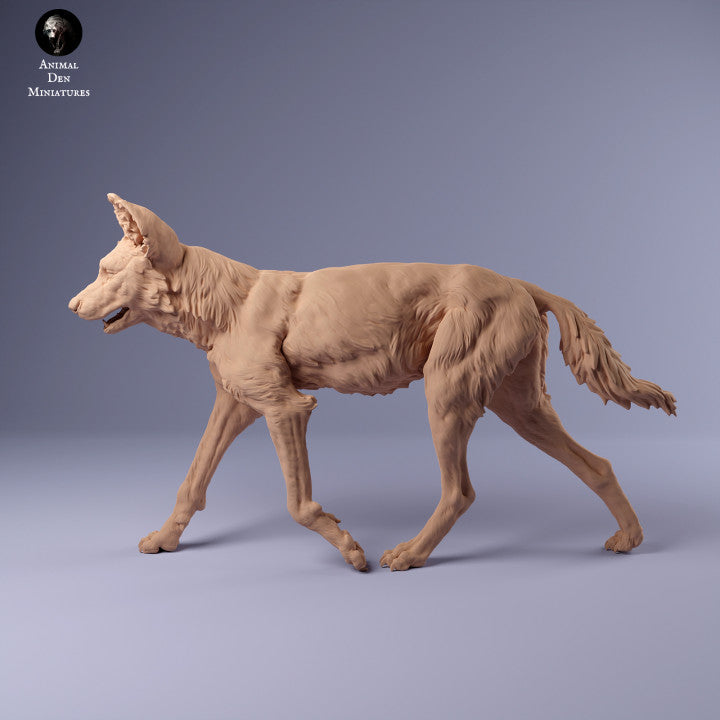 Foto do produto de figura de animal em diorama, modelismo: 0: Cão selvagem africano: Animais da África