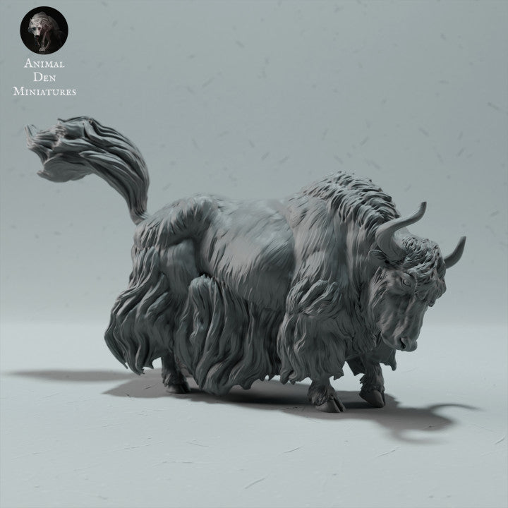 Produktfoto Tierfigur Animal Den Miniatures 4: Wildtier Tierfigur: Himalaya-Wildyak - stehend (23_01_09)