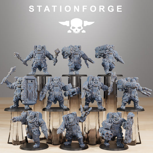 Product photo Tabletop 28mm The Printing Goes Ever On (TPGEO) 0: Frontliners Heavy Support