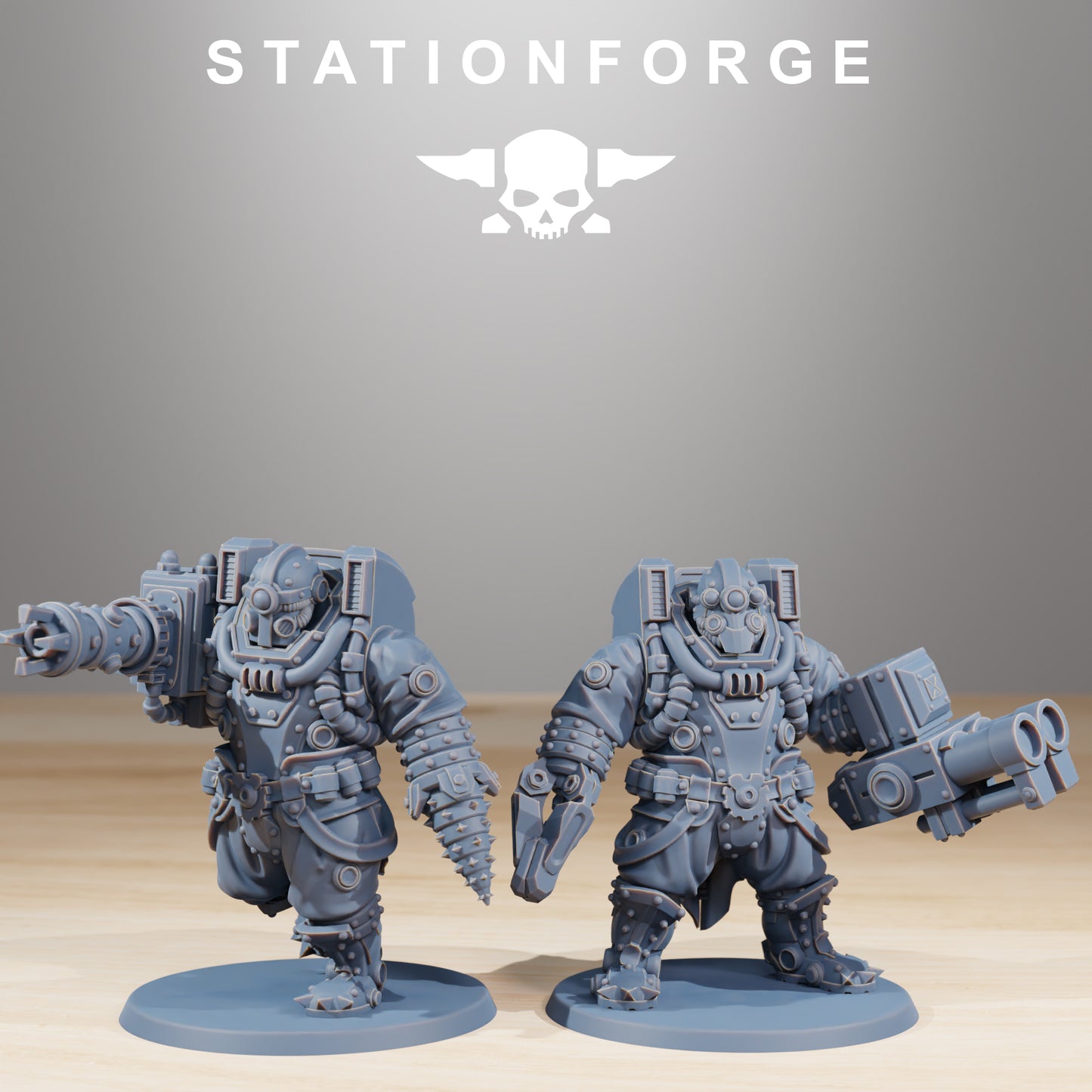 Foto do produto Tabletop 28mm The Printing Goes Ever On (TPGEO) 0: Suporte Pesado dos Frontliners