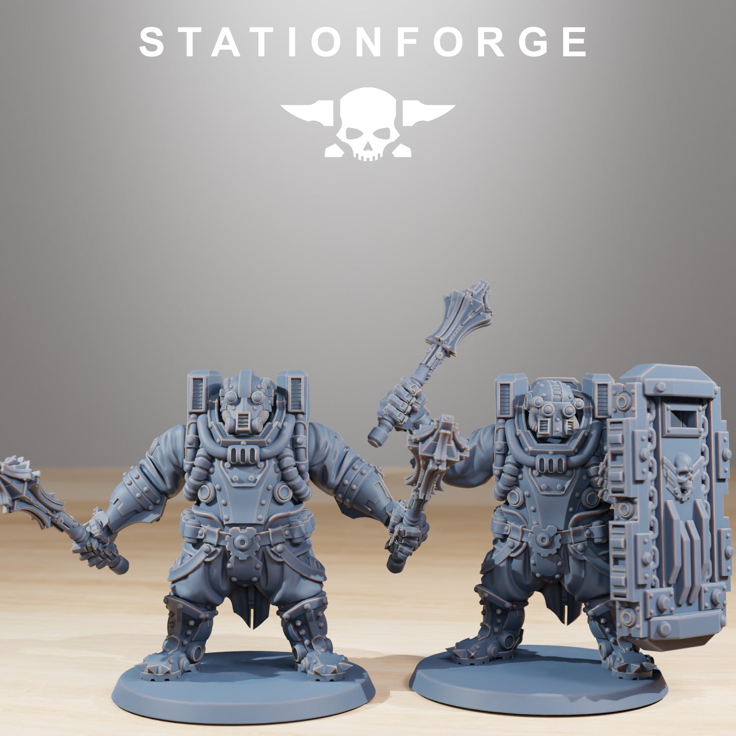 Foto do produto Tabletop 28mm The Printing Goes Ever On (TPGEO) 0: Suporte Pesado dos Frontliners