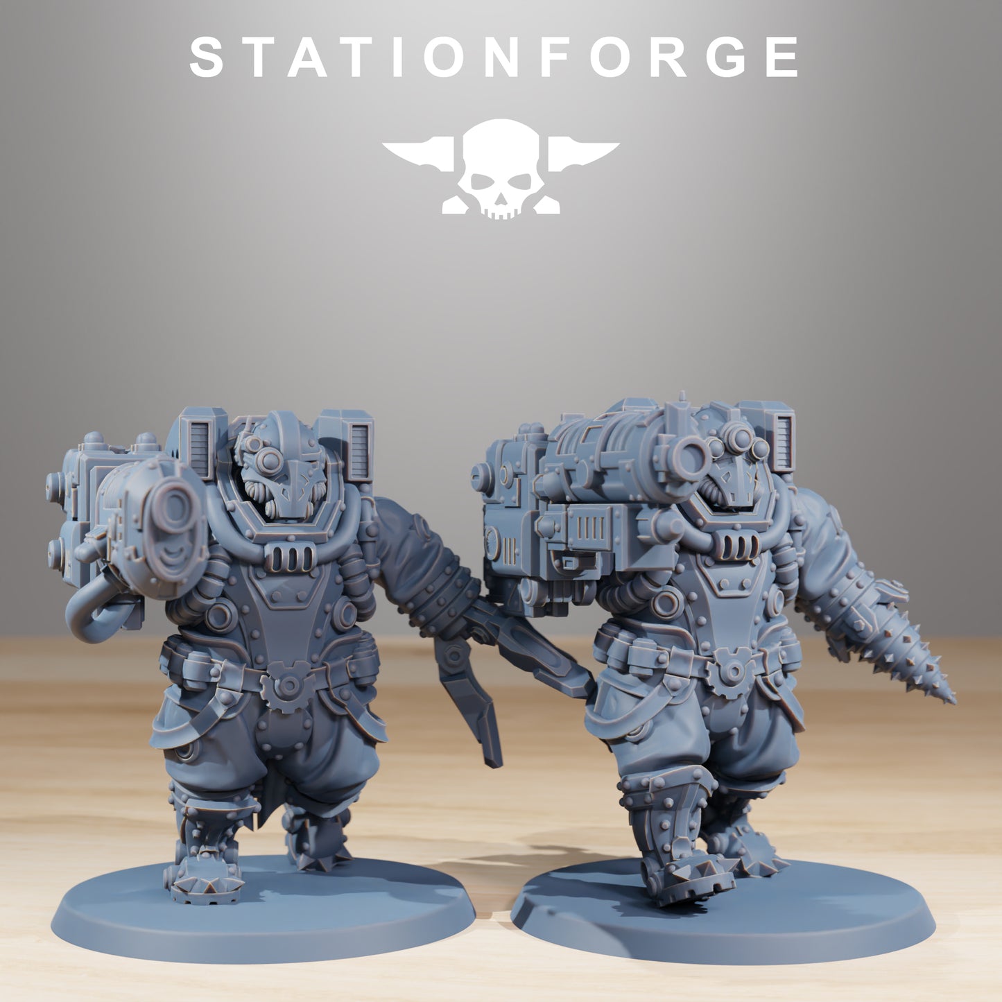 Foto do produto Tabletop 28mm The Printing Goes Ever On (TPGEO) 0: Suporte Pesado dos Frontliners