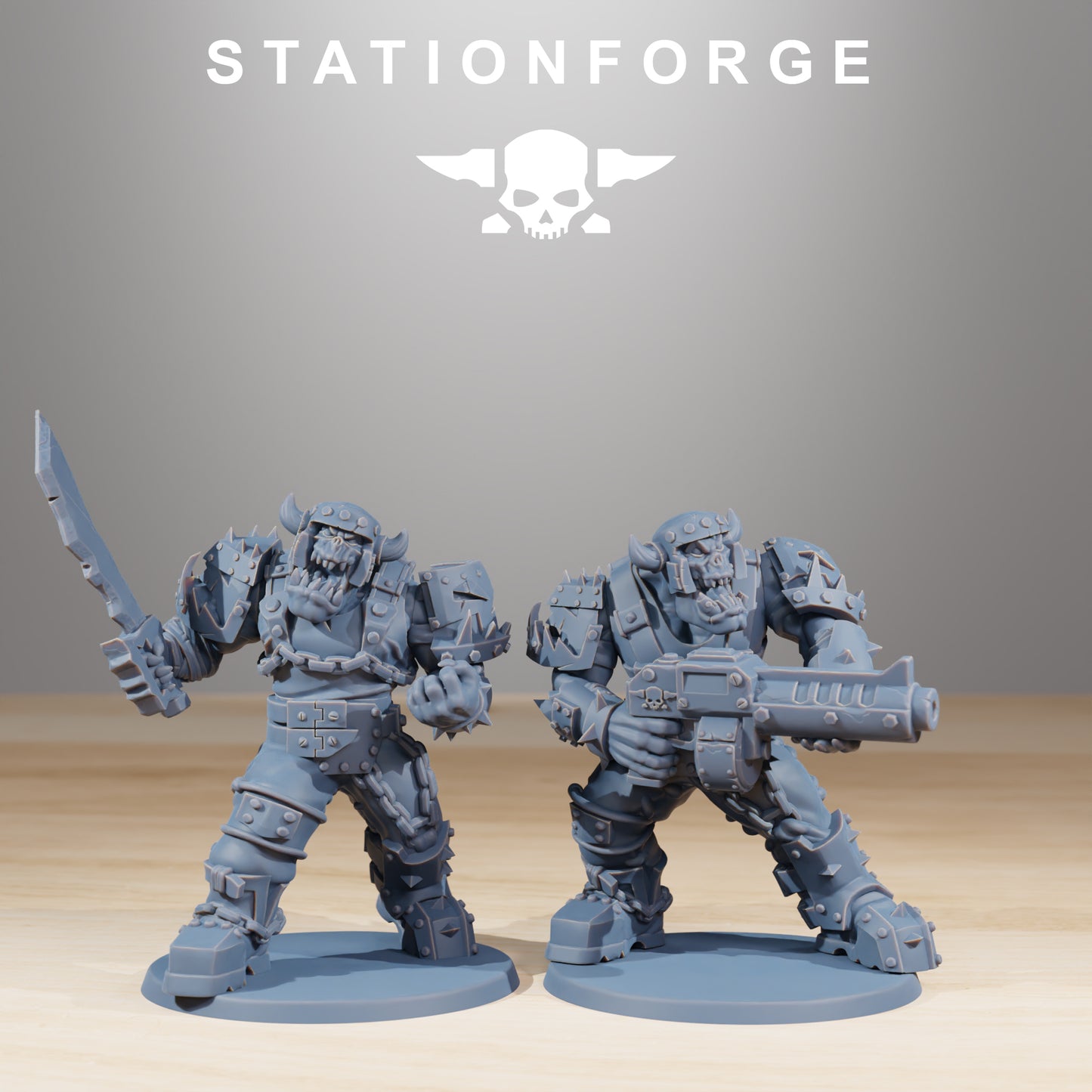 Produktová fotografie Tabletop 28mm Tisk pokračuje dál (TPGEO) 0: Orkovští Berserkři