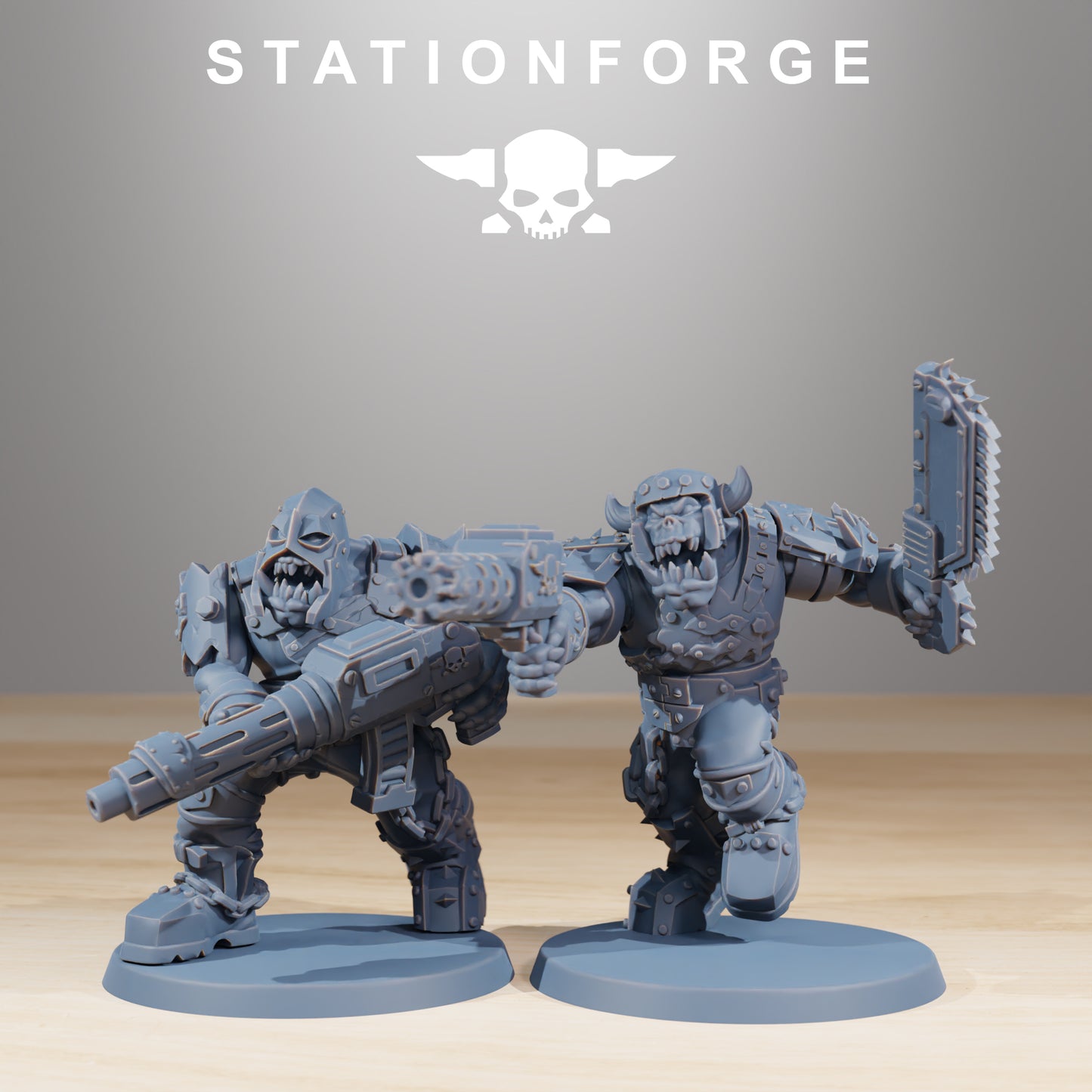 Produktová fotografie Tabletop 28mm Tisk pokračuje dál (TPGEO) 0: Orkovští Berserkři