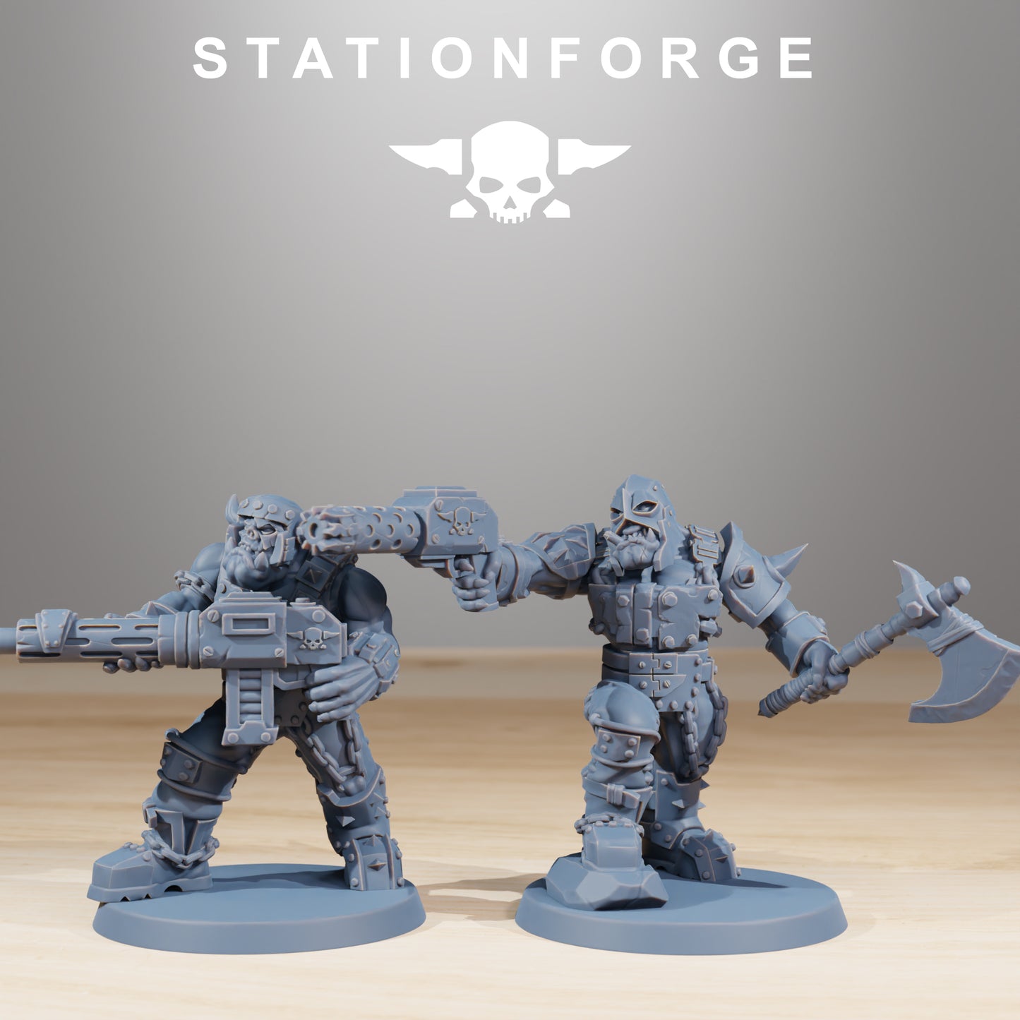 Produktová fotografie Tabletop 28mm Tisk pokračuje dál (TPGEO) 0: Orkovští Berserkři