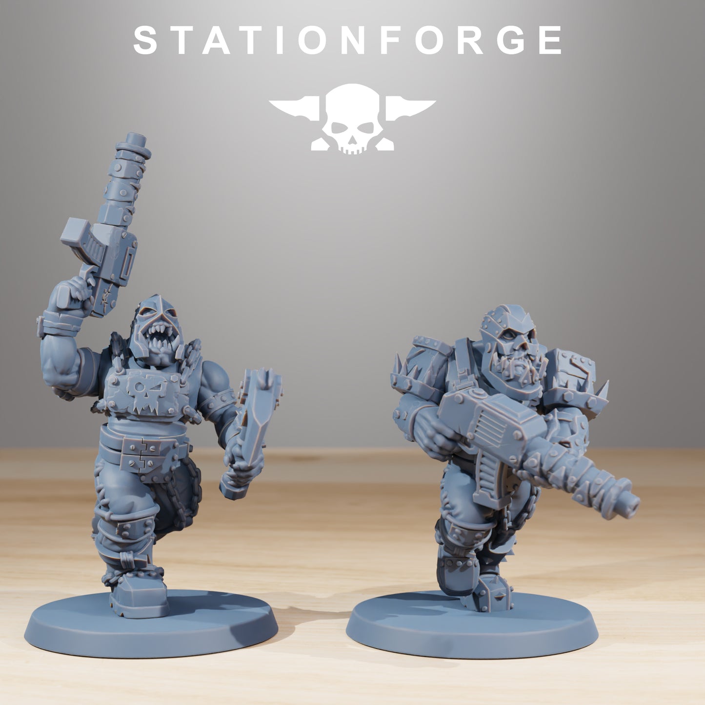 Produktová fotografie Tabletop 28mm Tisk pokračuje dál (TPGEO) 0: Orkovští Berserkři