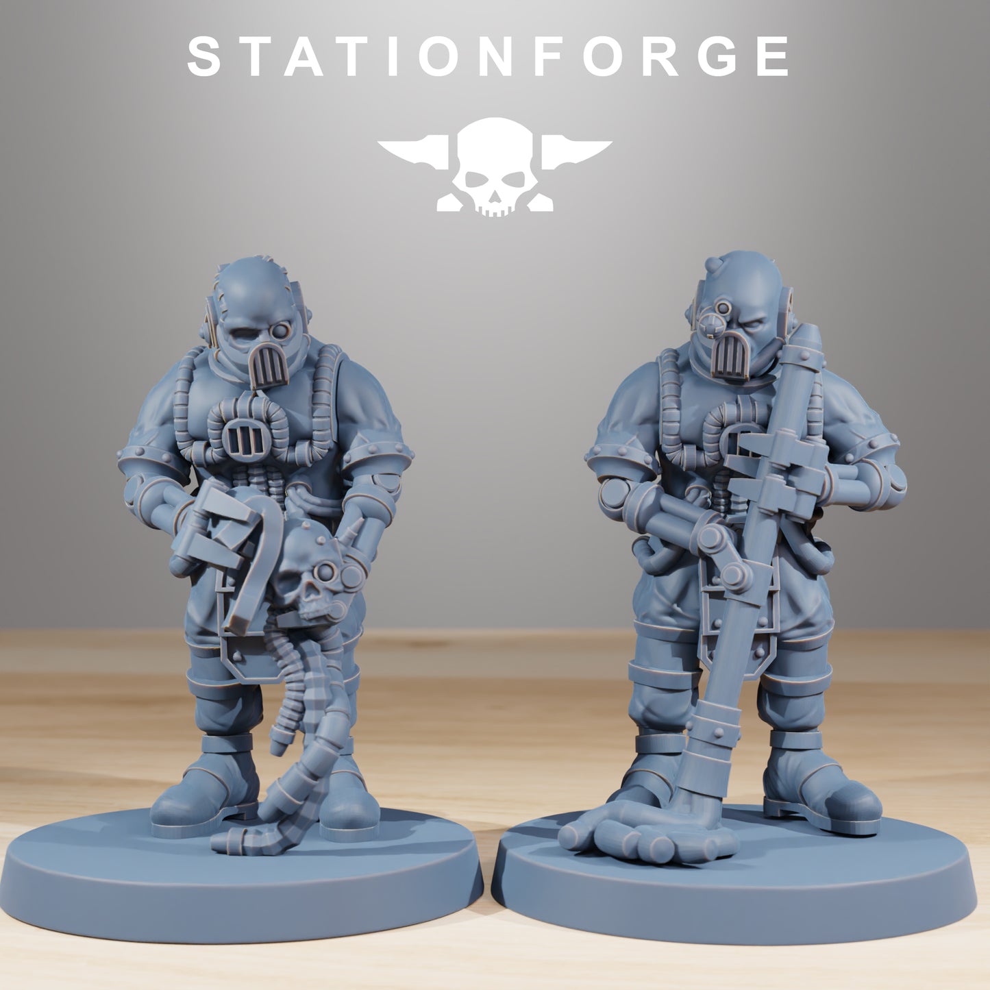 Foto do produto Tabletop 28mm The Printing Goes Ever On (TPGEO) 0: Ciborgues Catadores