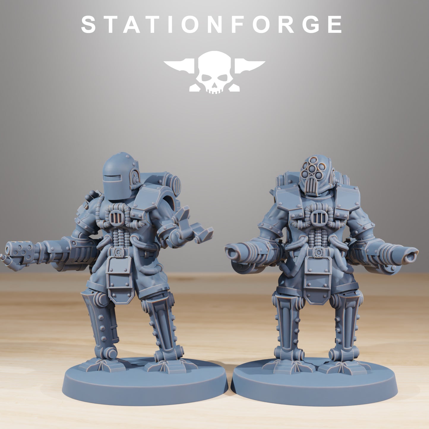Foto do produto Tabletop 28mm The Printing Goes Ever On (TPGEO) 0: Ciborgues Catadores