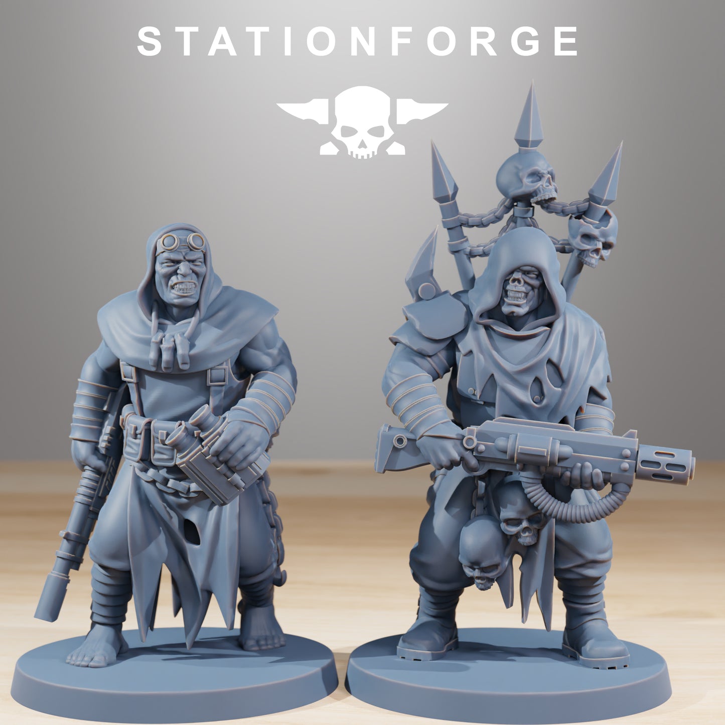 Foto do produto Tabletop 28mm The Printing Goes Ever On (TPGEO) 0: Nômades Guardas Corrompidos