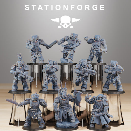 Product photo Tabletop 28mm The Printing Goes Ever On (TPGEO) 0: Socratis Doom Reapers