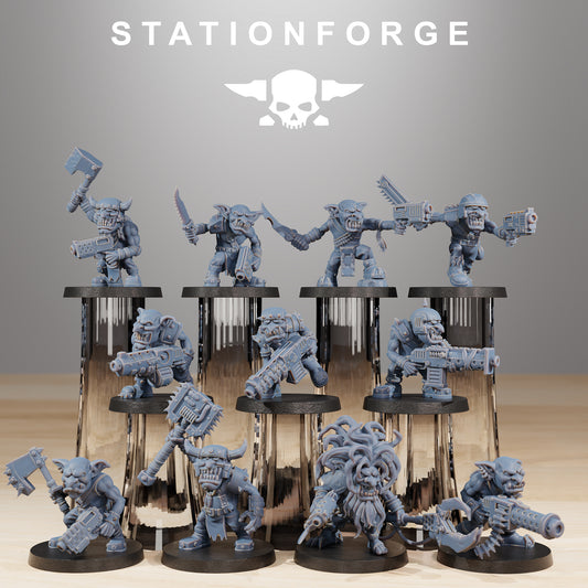 Product photo Tabletop 28mm The Printing Goes Ever On (TPGEO) 0: Gobs Infantry