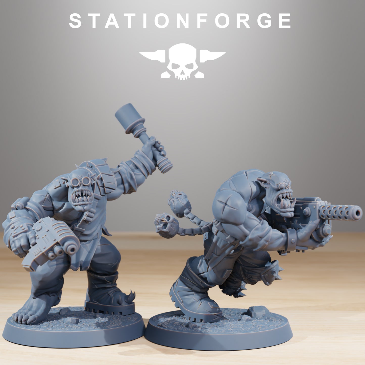 Product photo Tabletop 28mm The Printing Goes Ever On (TPGEO) 0: Orkaz Infantry