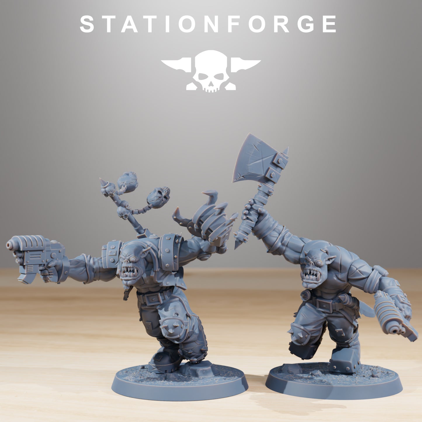 Product photo Tabletop 28mm The Printing Goes Ever On (TPGEO) 0: Orkaz Infantry