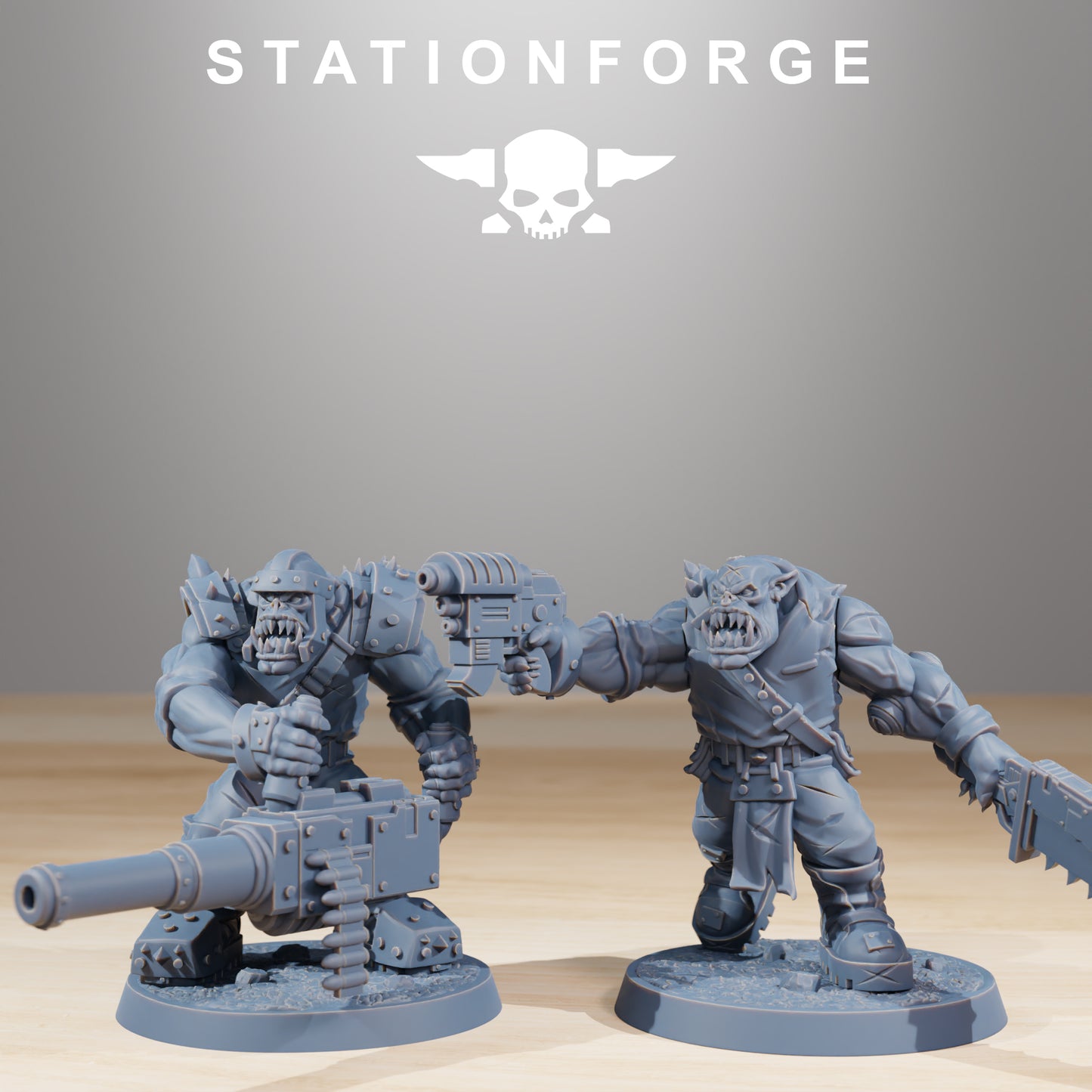 Product photo Tabletop 28mm The Printing Goes Ever On (TPGEO) 0: Orkaz Infantry