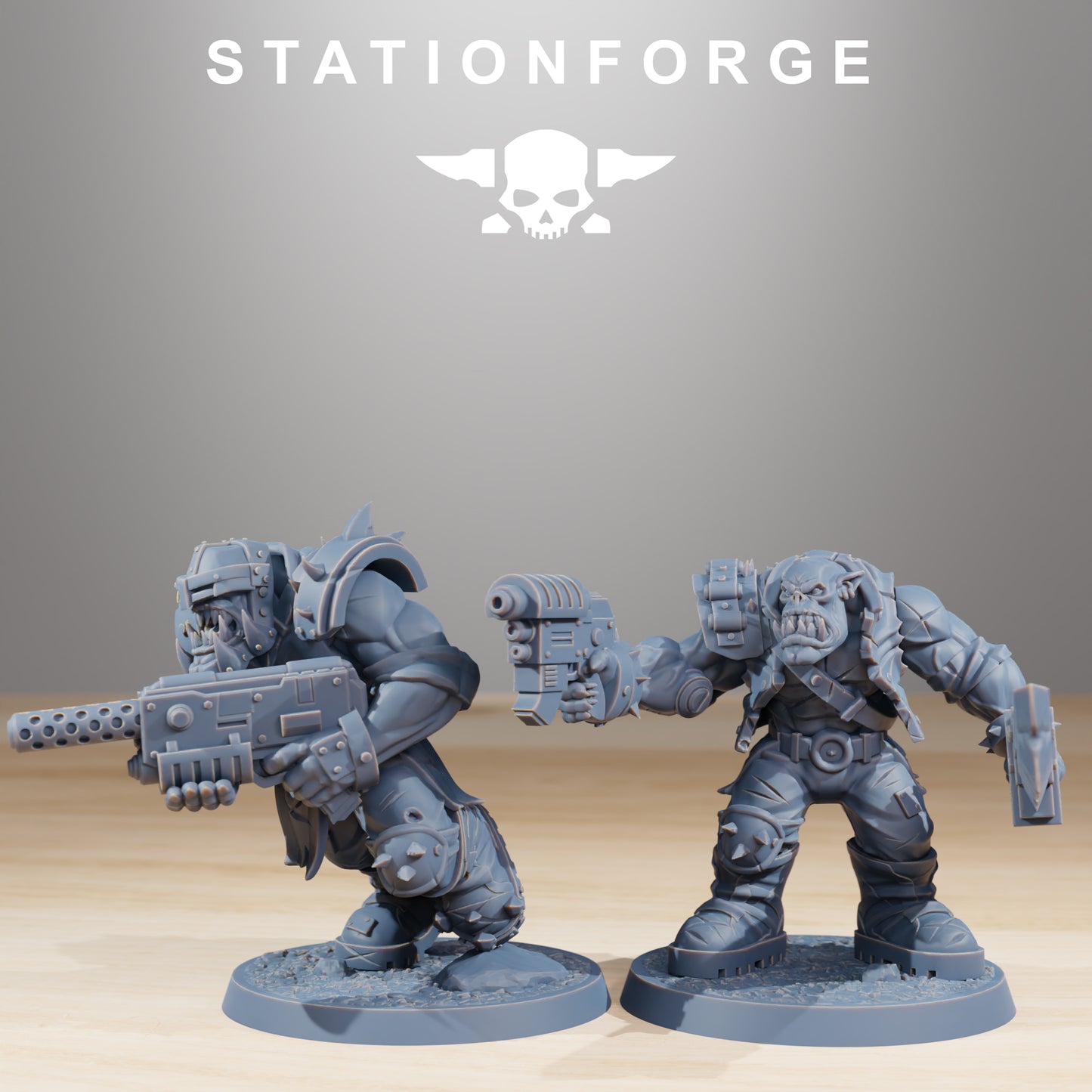 Product photo Tabletop 28mm The Printing Goes Ever On (TPGEO) 0: Orkaz Infantry