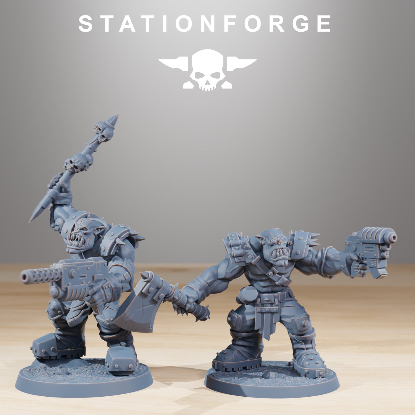 Product photo Tabletop 28mm The Printing Goes Ever On (TPGEO) 0: Orkaz Infantry