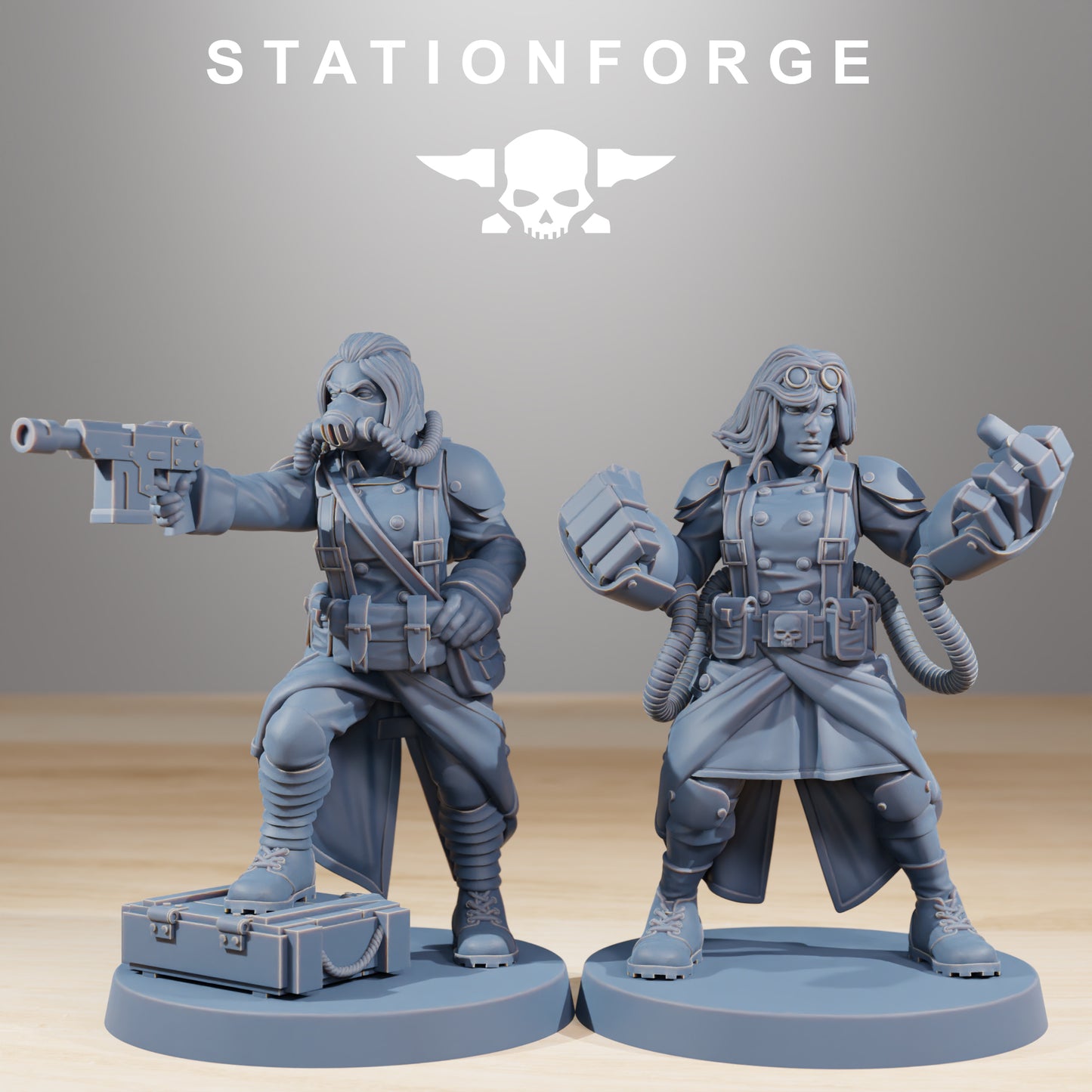 Foto do produto Tabletop 28mm The Printing Goes Ever On (TPGEO) 0: Irmãs de Guerra GrimGuard