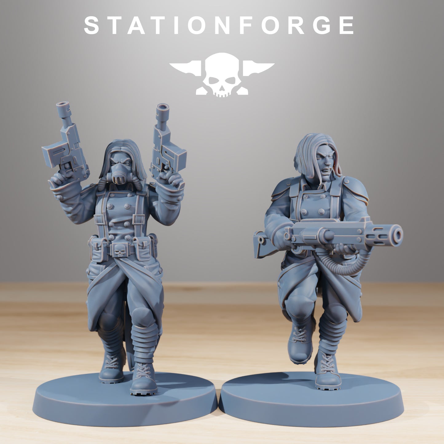 Foto do produto Tabletop 28mm The Printing Goes Ever On (TPGEO) 0: Irmãs de Guerra GrimGuard