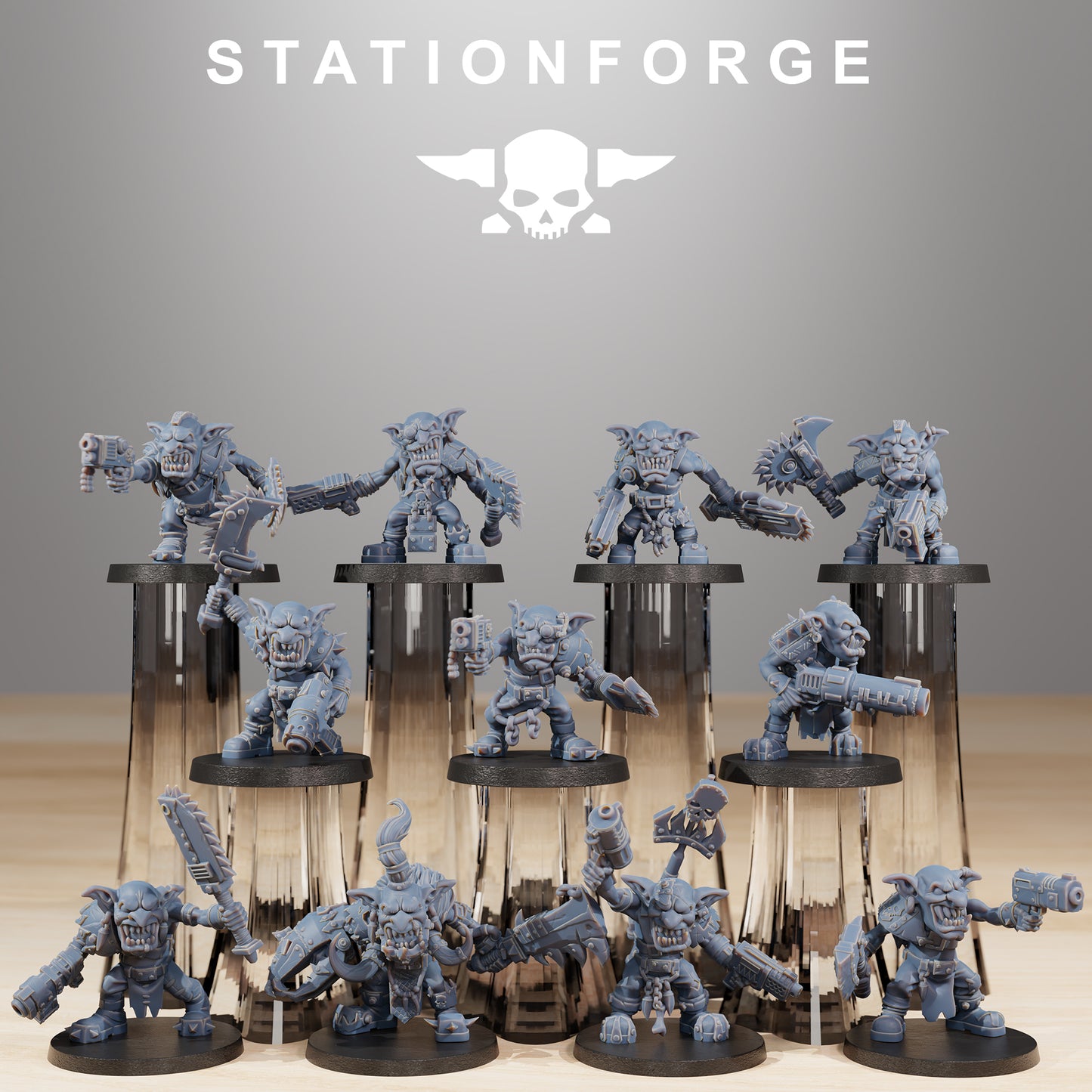 Foto do produto Tabletop 28mm The Printing Goes Ever On (TPGEO) 0: Gobs Berserkers