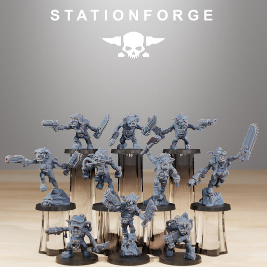 Product photo Tabletop 28mm The Printing Goes Ever On (TPGEO) 0: Gobs Jetsters