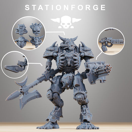 Product photo Tabletop 28mm The Printing Goes Ever On (TPGEO) 0: Pythonicus Armageddon