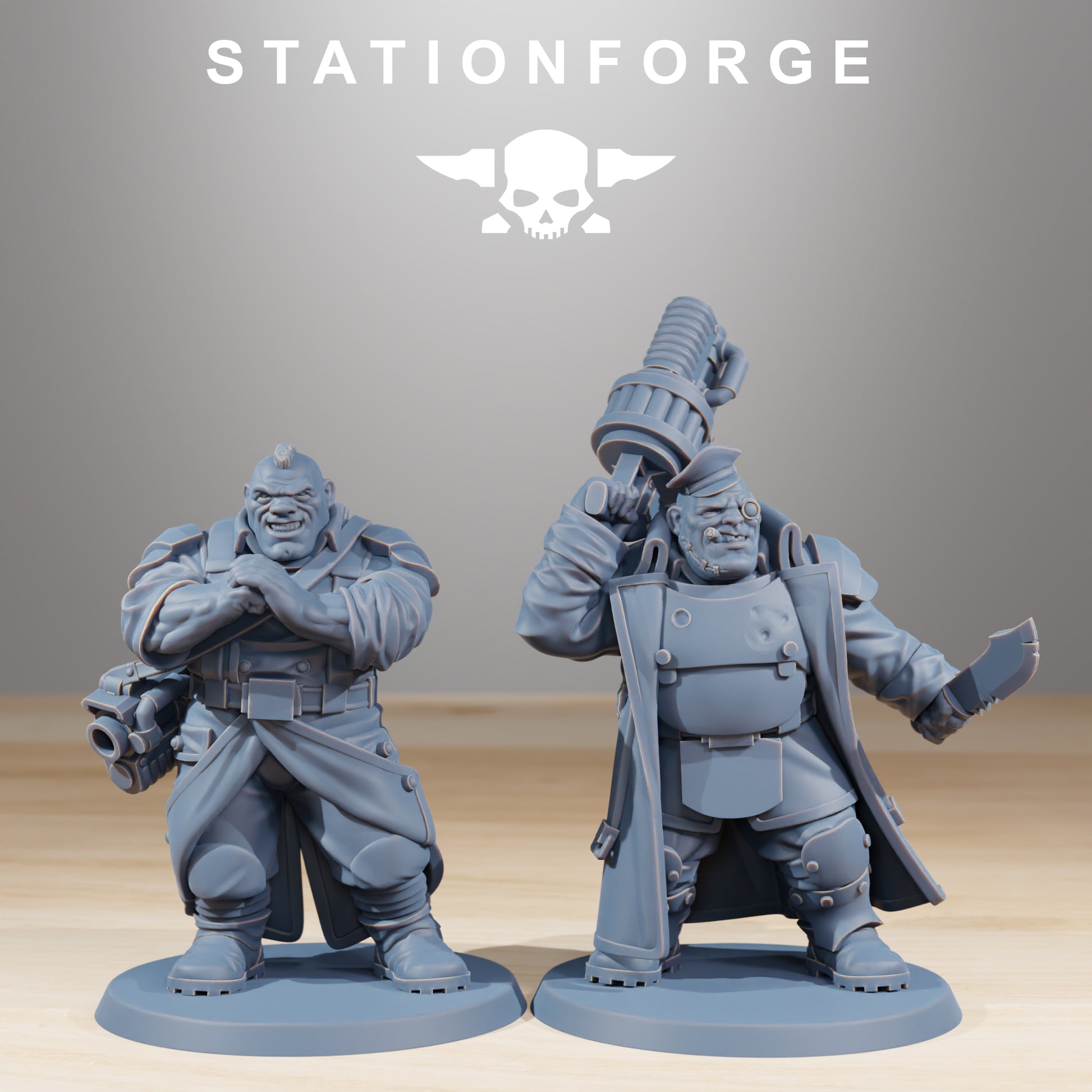 Produktová fotografie Tabletop 28mm The Printing Goes Ever On (TPGEO) 0: GrimGuard Mutants