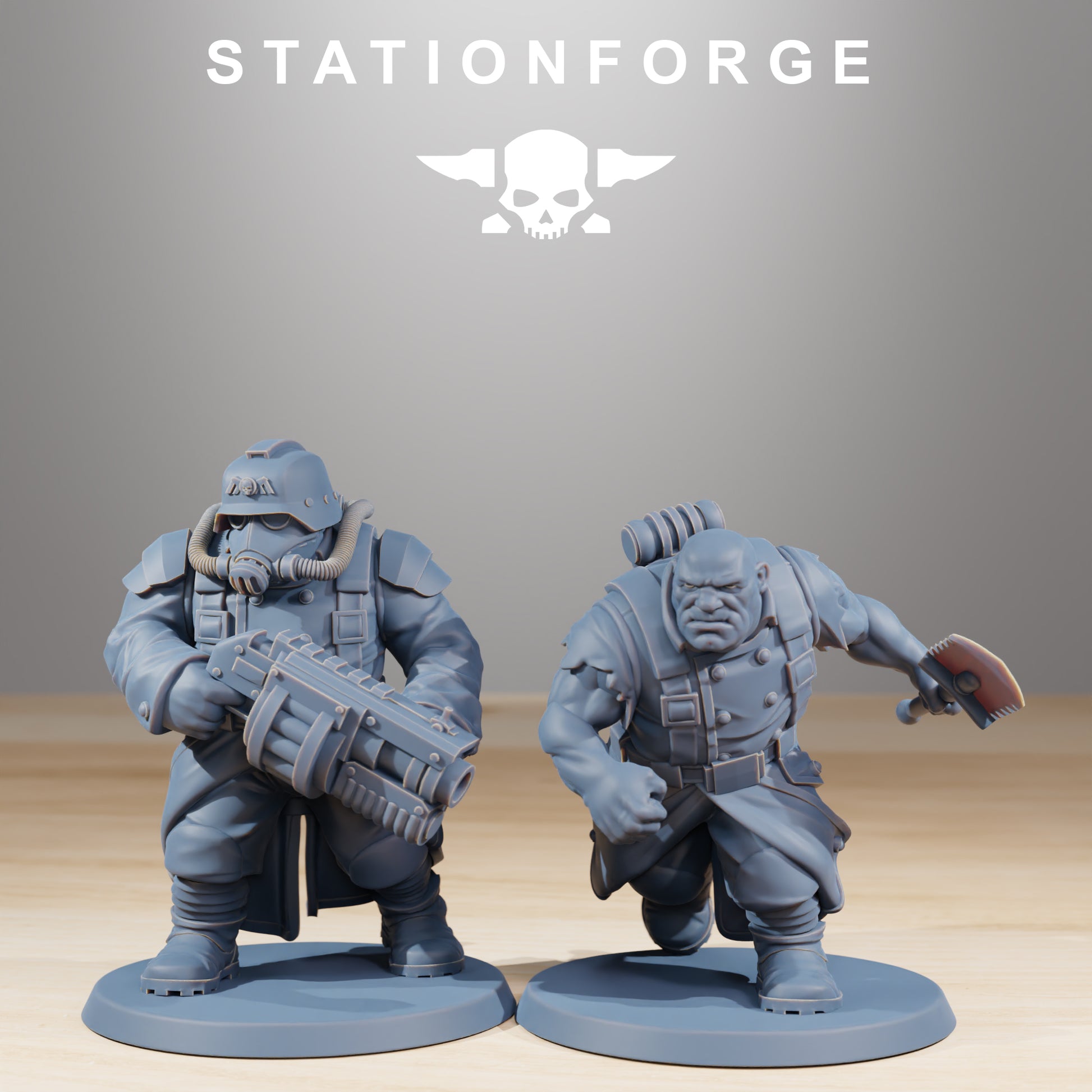 Produktová fotografie Tabletop 28mm The Printing Goes Ever On (TPGEO) 0: GrimGuard Mutants