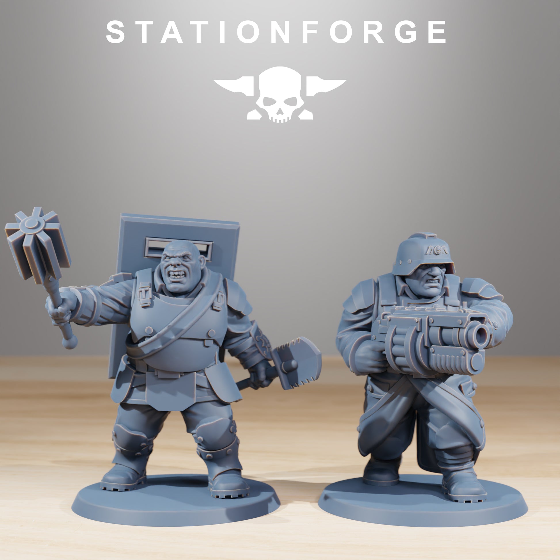Produktová fotografie Tabletop 28mm The Printing Goes Ever On (TPGEO) 0: GrimGuard Mutants